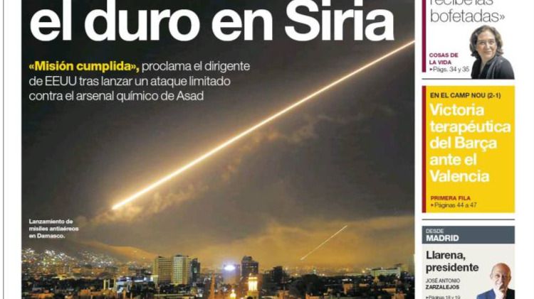 El 'aviso' a Asad y Putin