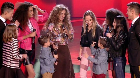 La Voz Kids afina en su semifinal y se distancia de Allí abajo