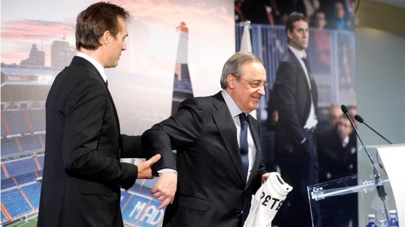 La era Lopetegui en el Real Madrid arranca con ilusión, lágrimas y barro