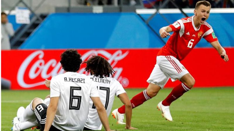 Rusia se gusta, mira a octavos y deja a Egipto al borde del ko |3-1