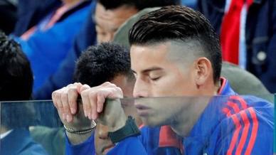 La impotencia de James por Colombia, bañada en lágrimas