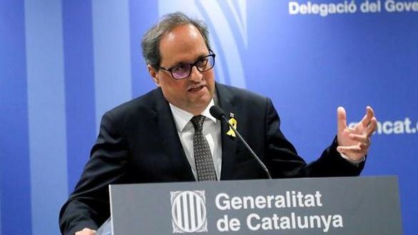 Torra no renuncia a alcanzar la independencia...