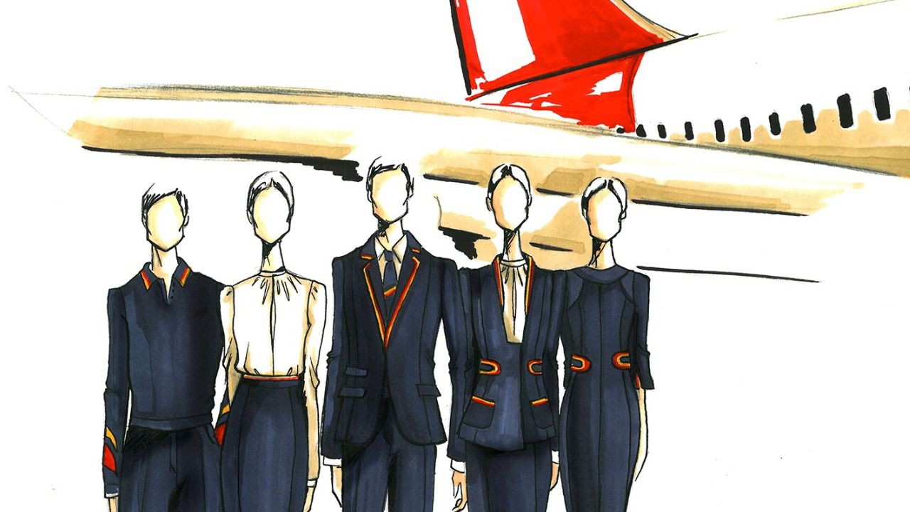 Teresa Helbig diseña los nuevos uniformes de Iberia