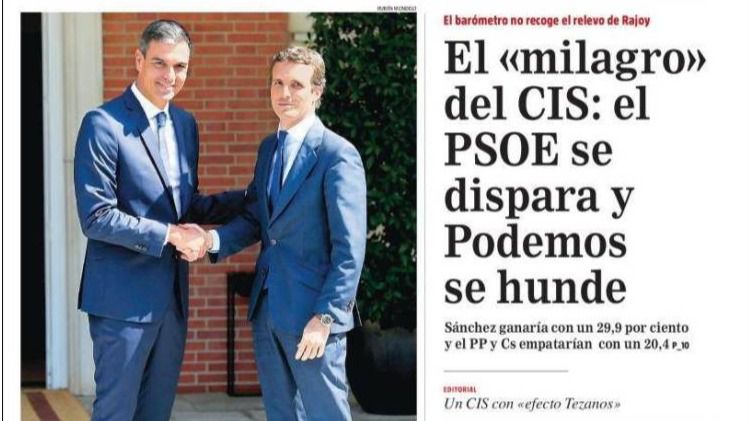 El primer CIS de Tezanos: ¿'Efecto Moncloa' o 