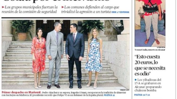 Sánchez en Marivent