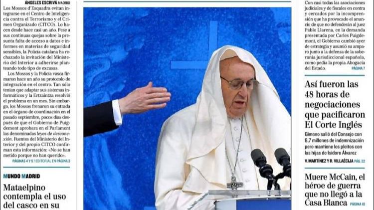 El Papa, señalado