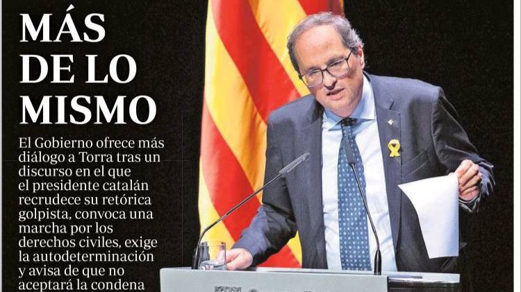 El secesionismo, aún más radical
