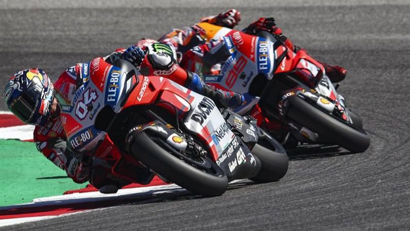 GP de San Marino. Andrea Dovizioso se impone a Marc Márquez