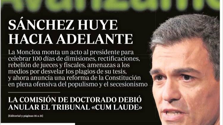 Los diarios abundan en el desprestigio de la Universidad española