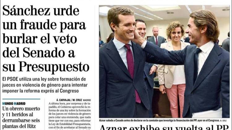 Jose María Aznar ajusta cuentas