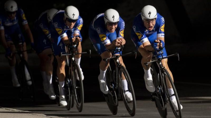 Mundial de ciclismo. El Quick-Step, oro en la crono por equipos