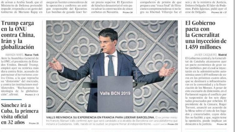 Marlaska y Delgado se saludan en todas las portadas menos en El País