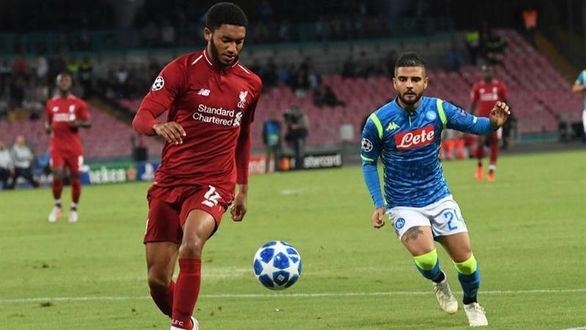 Insigne sorprende al Liverpool y el Nápoles sueña | 1-0
