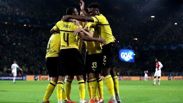 El Dortmund de Alcácer se gusta y destierra al Mónaco | 3-0