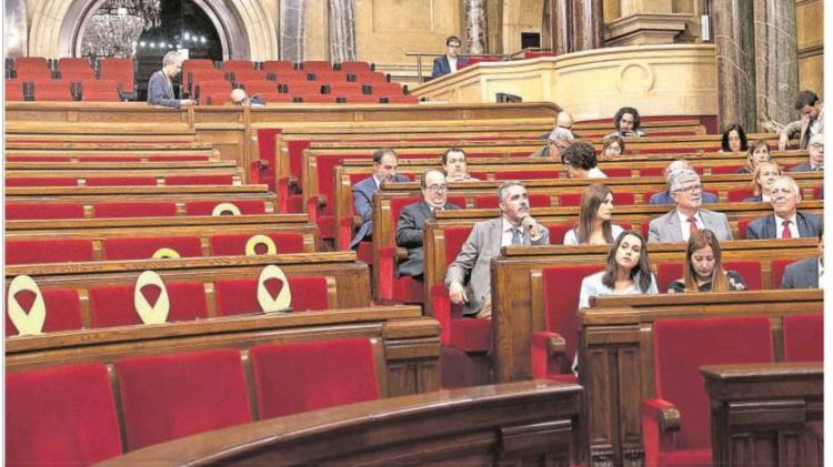 Caos en el Parlament