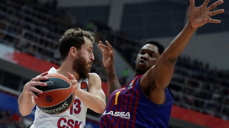 Euroliga. El CSKA arrolla al Barcelona en el debut | 95-75