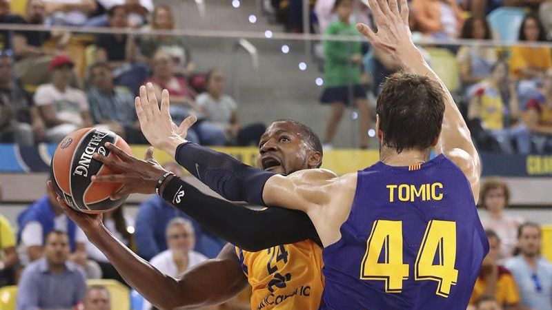 Euroliga. El Gran Canaria bate al Barcelona y hace historia | 87-86