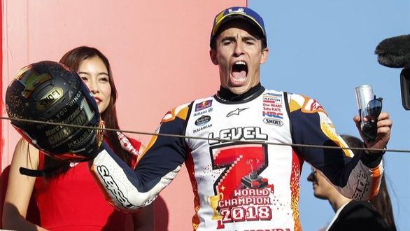 Marc Márquez, campeón del mundo de MotoGP por quinta vez