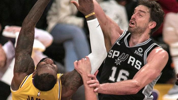 NBA. Pau Gasol frena a los Lakers de LeBron y los Celtics van en serio