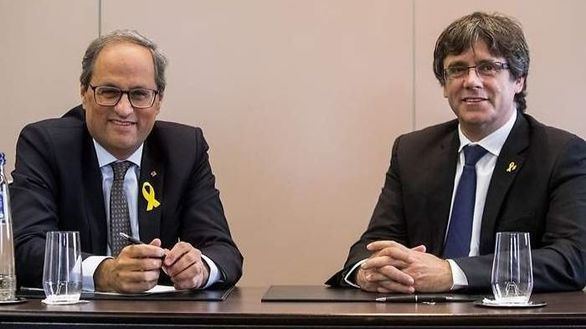 Torra anuncia que su Govern denunciará al presidente del Supremo