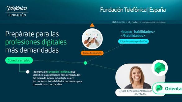 Telefónica crea una potente plataforma tecnológica para impulsar los empleos digitales