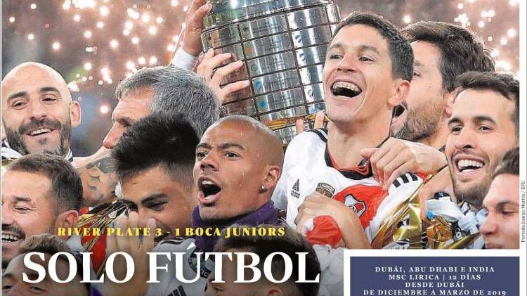 El fútbol, el único protagonista del domingo