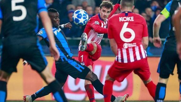 El Atlético se deja ir ante el Brujas y pasa como segundo | 0-0