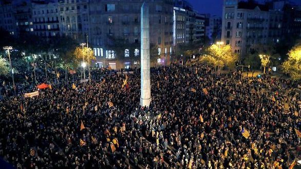 Multitudinaria manifestación soberanista