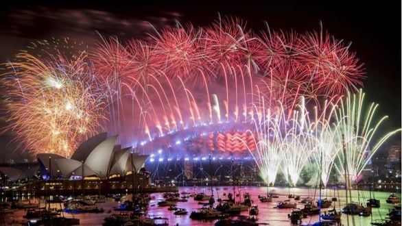 Australia y Nueva Zelanda ya celebran el 2019 con un despliegue pirotécnico