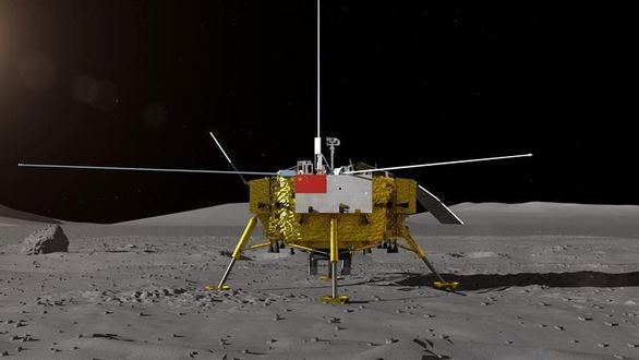 Una sonda espacial china alcanza por primera vez la cara oculta de la Luna