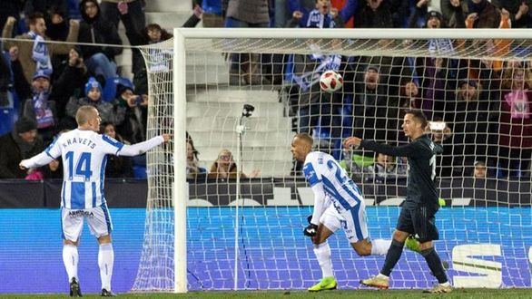 El Leganés se marcha de la Copa saboreando un triunfo ante el Real Madrid |1-0