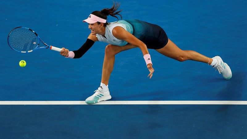 Abierto de Australia. Muguruza despierta y Djokovic, Halep y Serena pasan