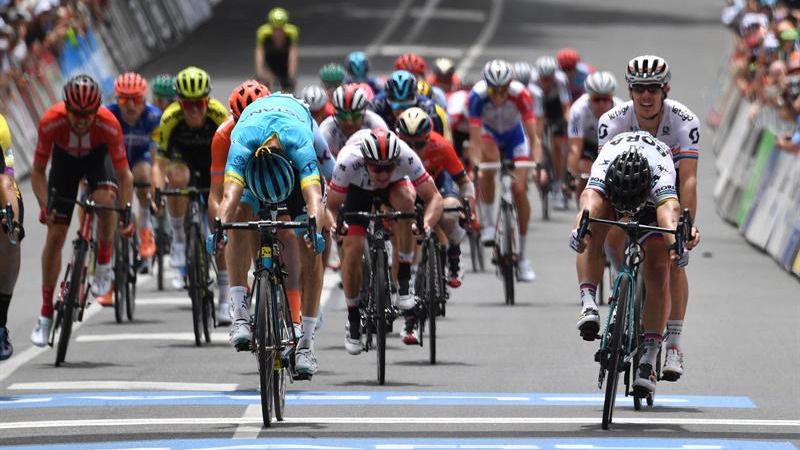 Peter Sagan descorcha en el Down Under su primer triunfo de 2019