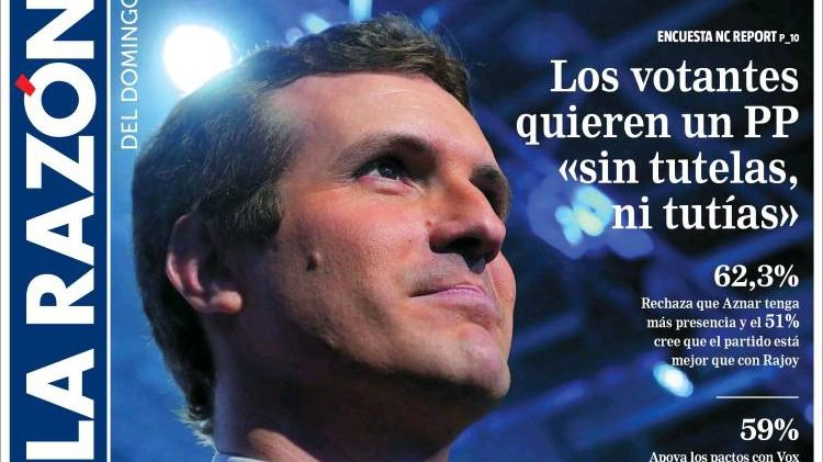 Casado, el ojito derecho de Aznar
