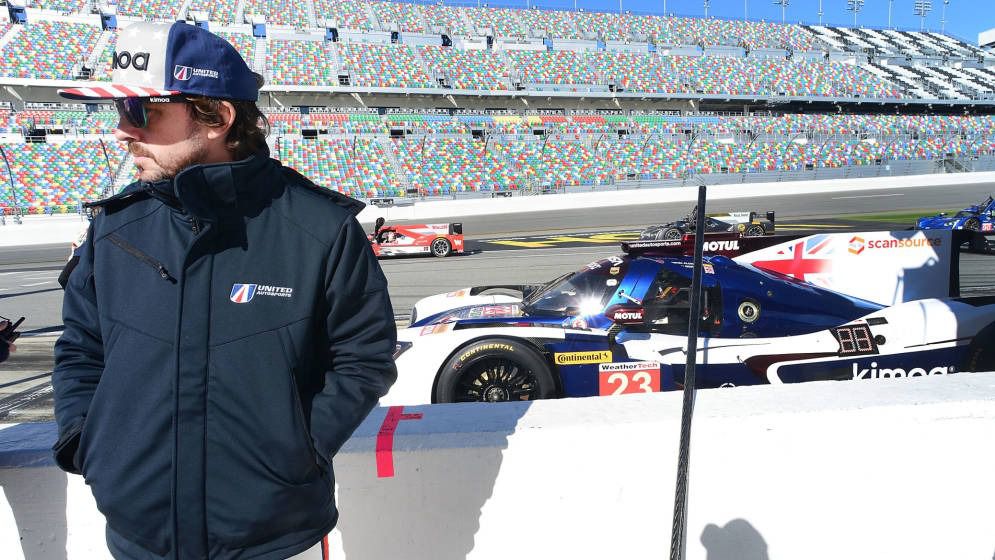 24 Horas de Daytona. Fernando Alonso se resigna a salir desde la sexta plaza