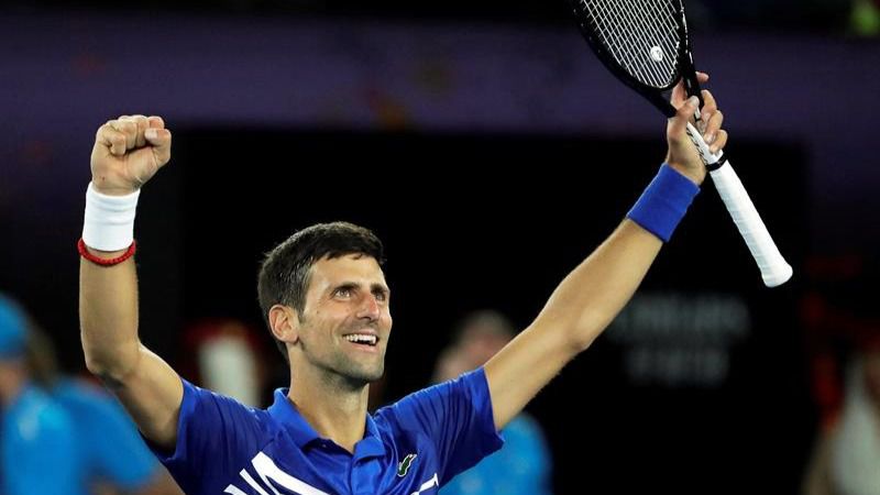 Djokovic supera a Pouille y jugará con Nadal la final del Abierto de Australia