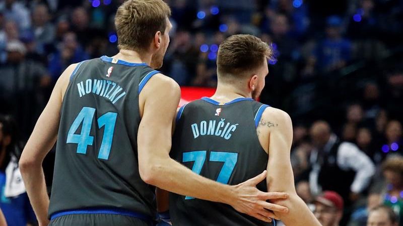 NBA. Doncic, fuera de los titulares del All Star y los Warriors se escapan