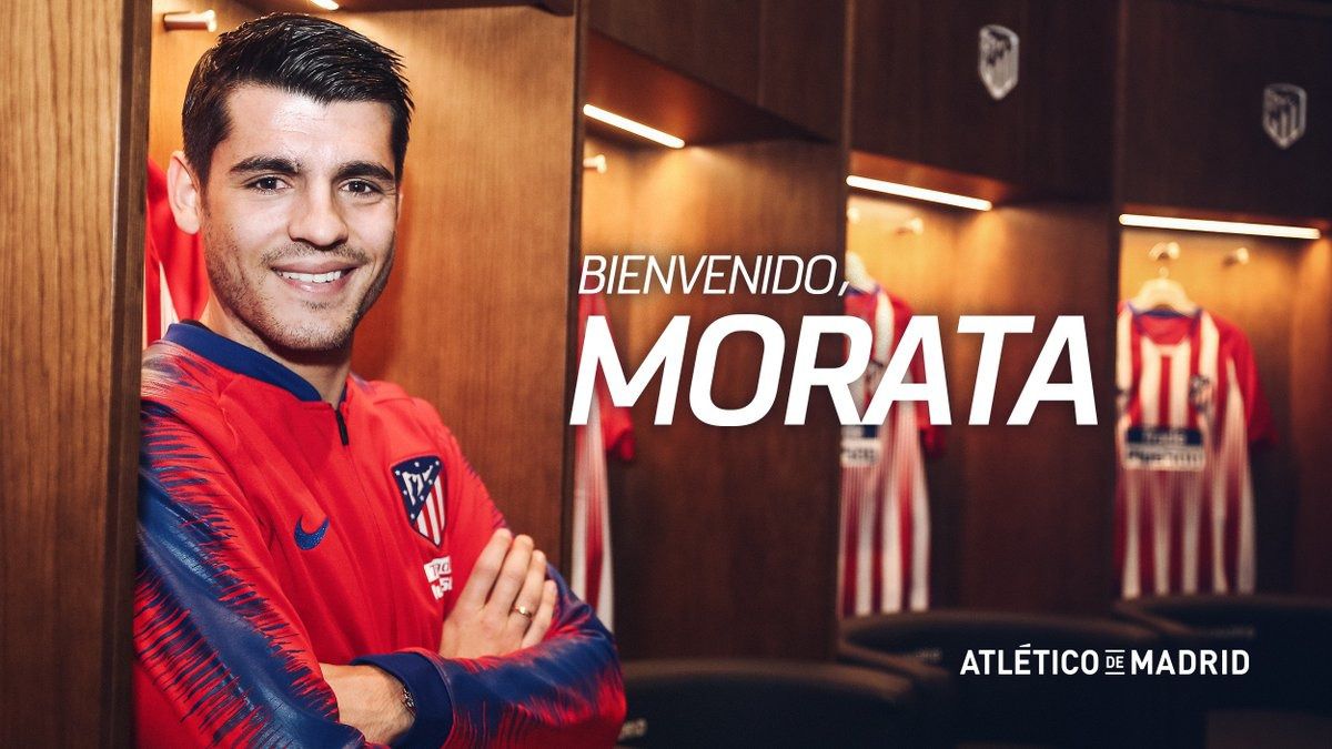 Álvaro Morata ya es jugador del Atlético de Madrid por año y medio