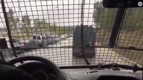 Suspendido el guardia civil que grabó el vídeo del traslado de los presos del procés