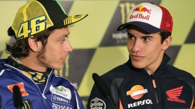 MotoGP. Marc Márquez analiza la temporada de 2019, con Lorenzo y Rossi en la mirada