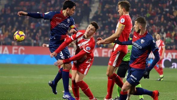 El Huesca confirma su renacer y deprime al Girona | 0-2