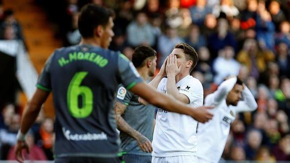 La Real Sociedad congela el resurgir del Valencia | 0-0