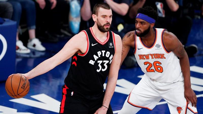 NBA. Marc Gasol debuta en los Raptors y Pau pide ser liberado de Popovich