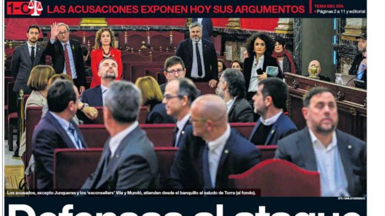 El retrato de los acusados del procés