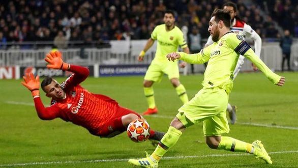 La pobre puntería del Barcelona perdona al Lyon en un tiroteo | 0-0