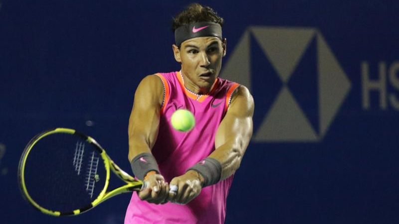 ATP. Nadal, en Acapulco: 