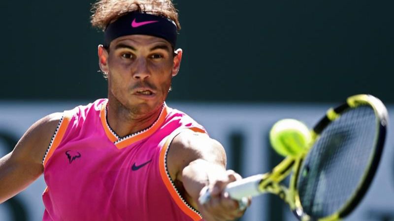 Indian Wells. Rafa Nadal no afloja y ya está en cuartos, pero Muguruza cae