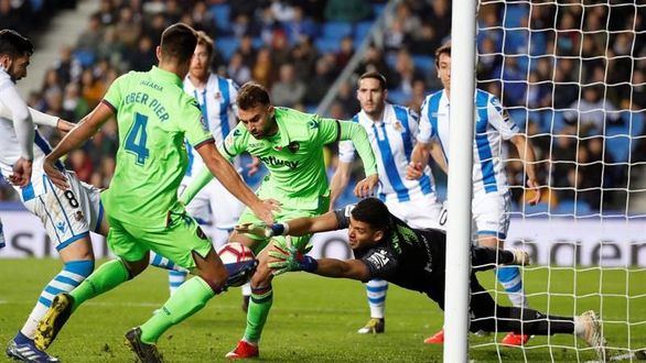 El Levante congela el anhelo europeo de la Real Sociedad | 1-1