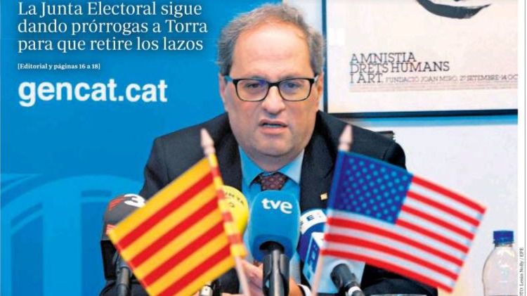Los lazos amarillos siguen copando titulares