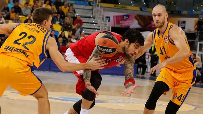 Euroliga. El 'GranCa' de Pedro Martínez acribilla al Olympiakos | 90-67